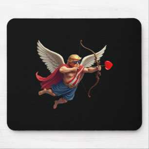 Mousepad Trump Coração Engraçado do Dia dos Namorados