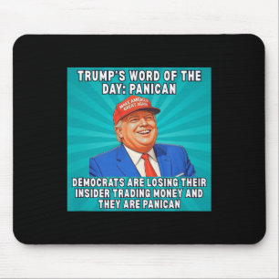 Mousepad Trump Democratas Pânico Perdendo Tração de Insider