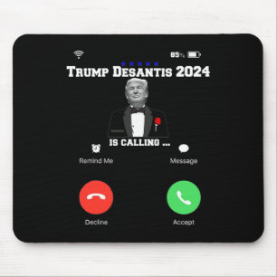 Mousepad Trump Desantis 2024 Está Chamando Eleição Republic