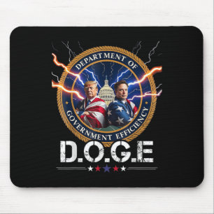 Mousepad Trump Do Departamento De Eficiência Do Governo