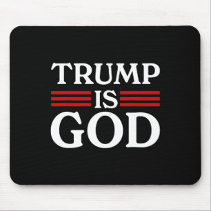 Mousepad Trump É Deus Engraçado Trump É Deus 2