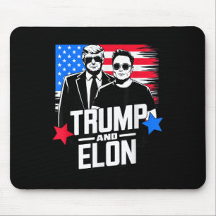 Mousepad Trump E Elon 2024 Eleição Presidencial Americana