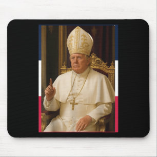 Mousepad Trump Engraçado Presidente Papa Trump Quer Ser O N