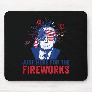 Mousepad Trump Está Aqui Apenas Para Os Fogos de Artifício