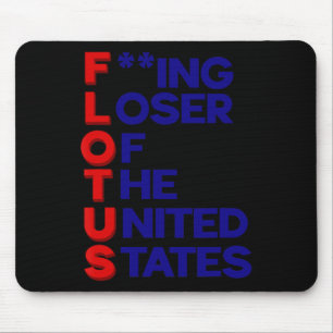 Mousepad Trump Flotus Perdedor Estados Unidos Sarcasmo Polí