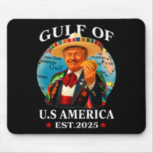 Mousepad Trump Golfo Da América Dos Eua Desde 2025 Trump No