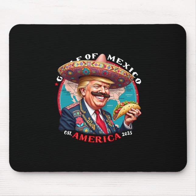 Mousepad Trump Golfo do México Est América 2025  (Frente)