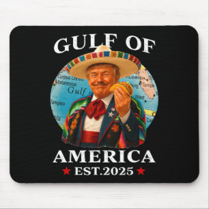 Mousepad Trump Golfo Dos Eua América Oriental 2025 México T
