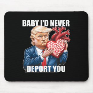 Mousepad Trump Humor Baby Eu Nunca Te Deportaria Engraçado