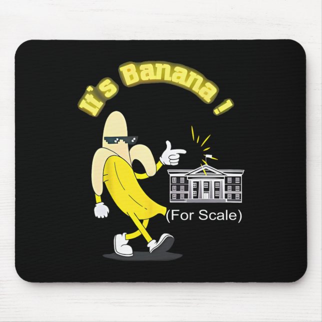 Mousepad Trump It's Banana (for Scale) Starship Funny Trump (Frente)