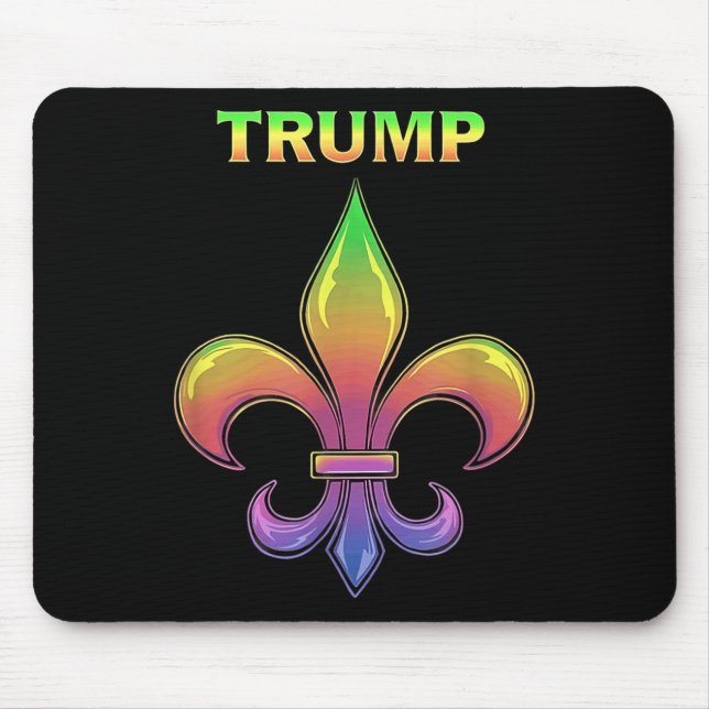 Mousepad Trump Mardis Gras _1 (Frente)