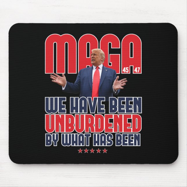Mousepad Trump Mega 2024 47º presidente sem ônus Meme Des (Frente)