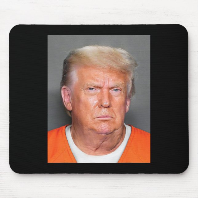 Mousepad Trump Mug Shot 1 (Frente)