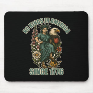 Mousepad Trump Não é Rei Na América Desde 1776 Estátua Anti