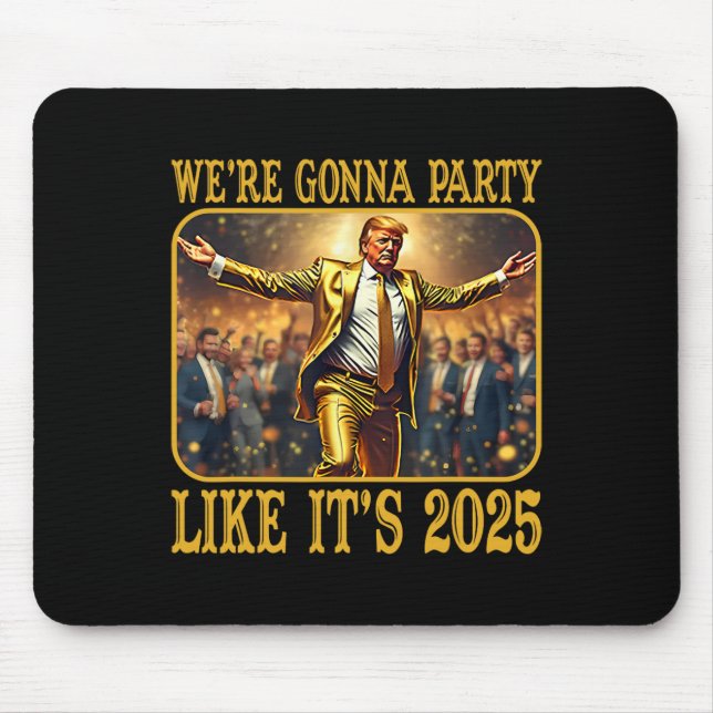 Mousepad Trump New Year Coleções America Primeiro Apoiado (Frente)