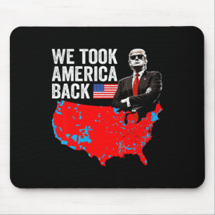 Mousepad Trump Nós Levamos a América de Volta - Papai Está