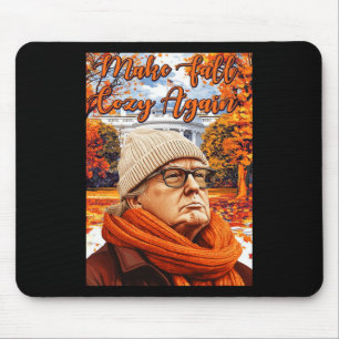 Mousepad Trump Outono Engraçado, Faça Outono Aconchegante N