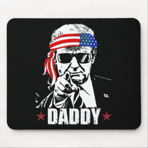 Mousepad Trump Papai 2025 Oficial Trump Papai Engraçado