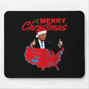 Mousepad Trump Presidencial Resultados das Eleições Mapeia