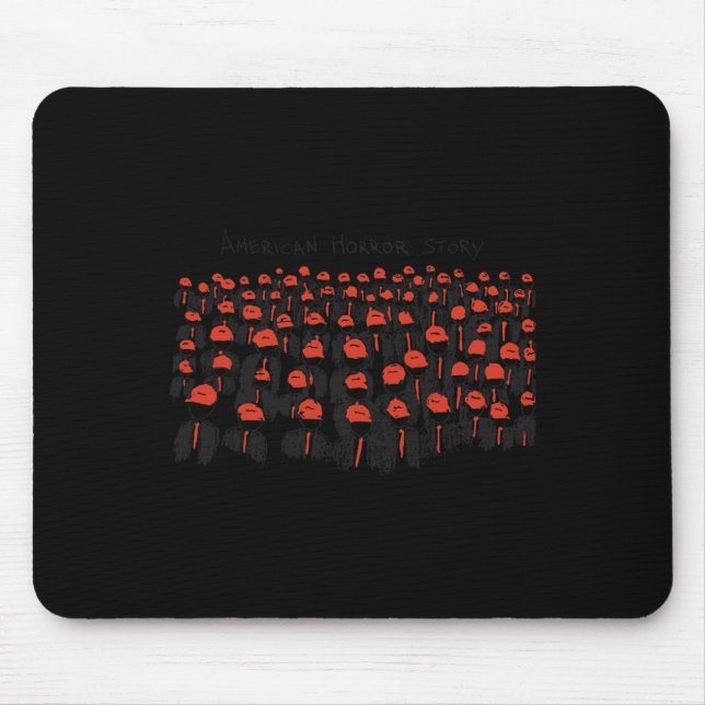 Mousepad Trump Presidente Bandeira EUA História de Terror d (Frente)