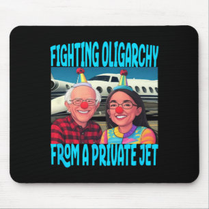 Mousepad Trump Republicano Luta Oligarchy Do Jato Privado