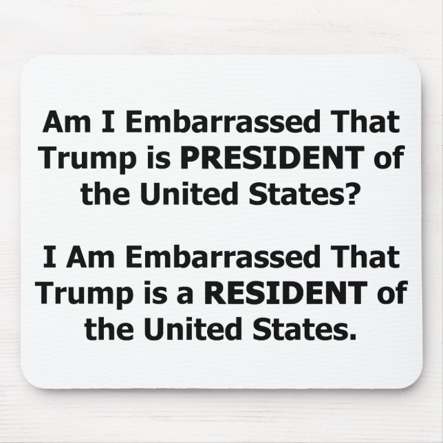 Mousepad Trump Residente (Frente)
