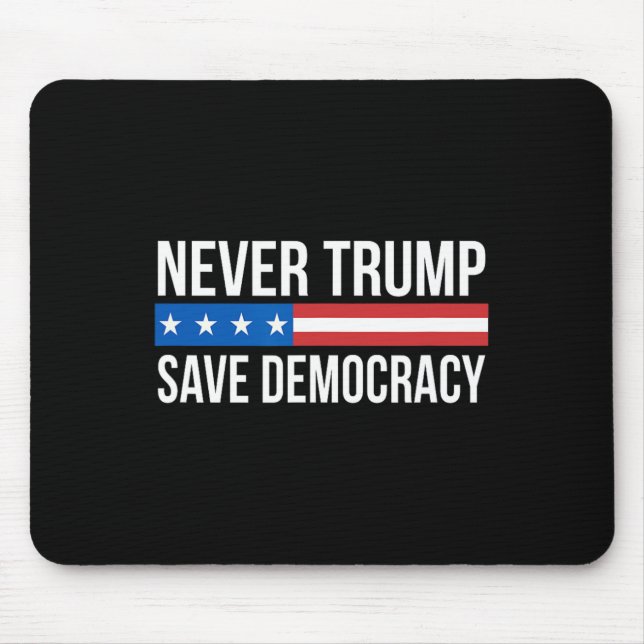 Mousepad Trump - Save Democracy - (Frente)