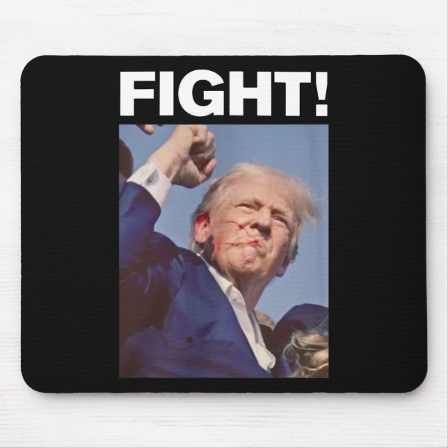Mousepad Trump Shot 2024 (Frente)