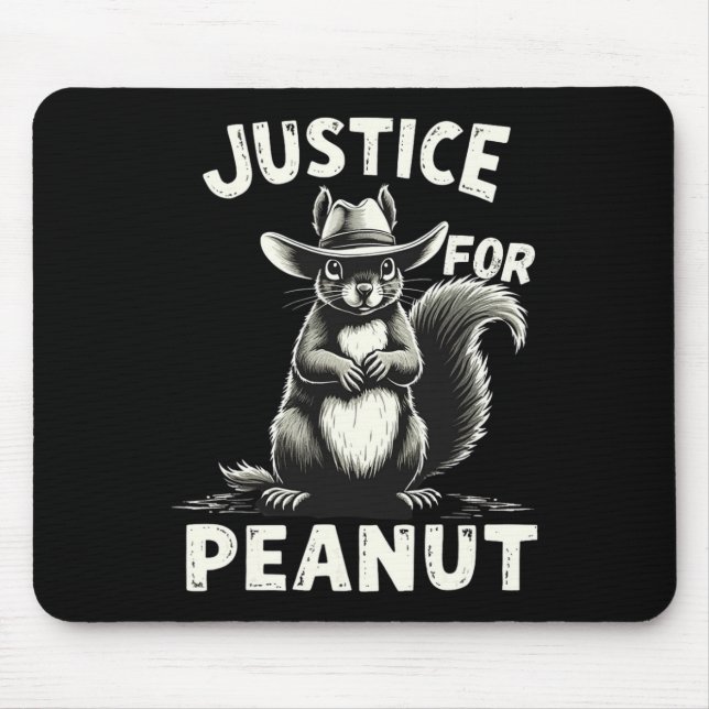 Mousepad Trump Squirrel Torna o Esquilo de amendoim seguro  (Frente)