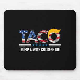 Mousepad Trump Taca Engraçado Trump Sempre Desiste _4