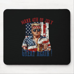 Mousepad Trump Torna 4 De Julho Grande Novamente