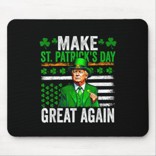 Mousepad Trump Torna Excelente do Dia de São Patrício Novam
