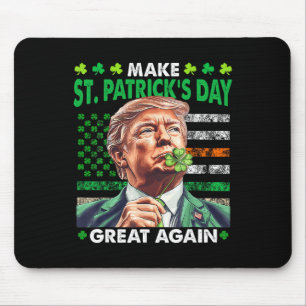 Mousepad Trump Torna O Dia De São Patrício Grande Novamente