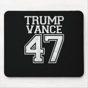 Mousepad Trump Vance 47º Presidente Número Vintage