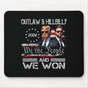 Mousepad Trump Vance Ganhamos o Dia da Inauguração 2025 47º