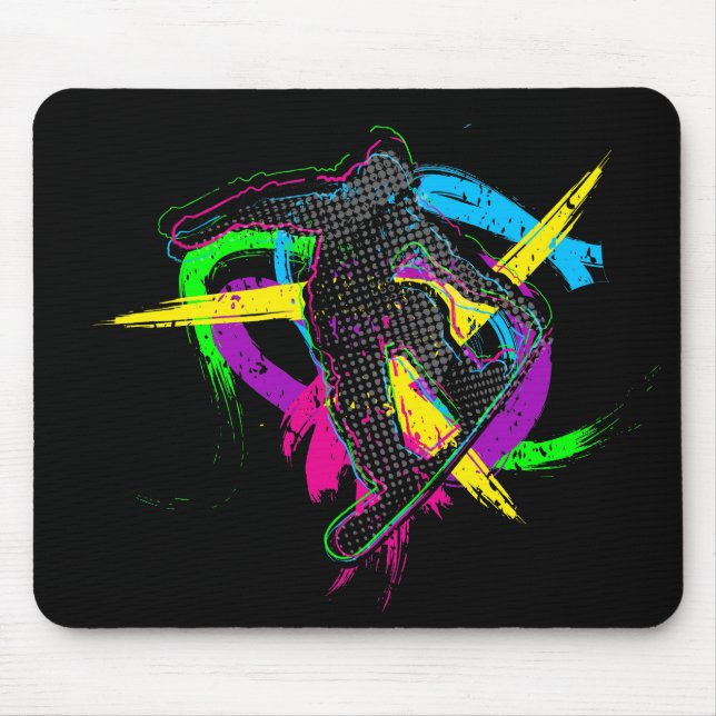 Mousepad Truque do Snowboard (Frente)
