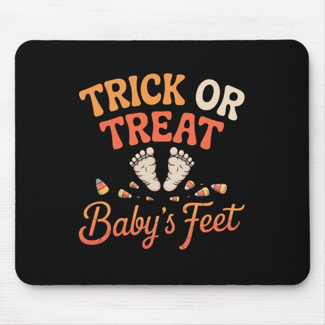 Mousepad Truque ou tratamento (Frente)