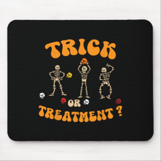 Mousepad Truque Ou Tratamento Terapêutica Física Esqueleto 