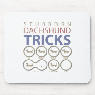 Mousepad Truques do Dachshund, piadas engraçadas do cão