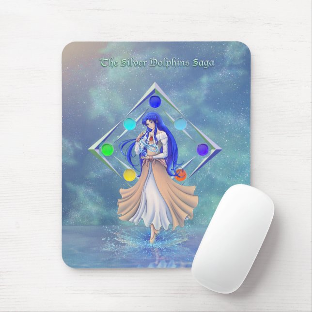 Mousepad TSDS: Miral Akemi Cobrir Art Solo Water (Com mouse)