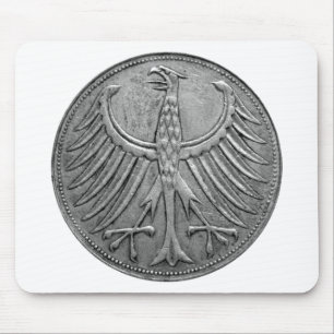 Mousepad Tshirt imperial de Alemanha Eagle