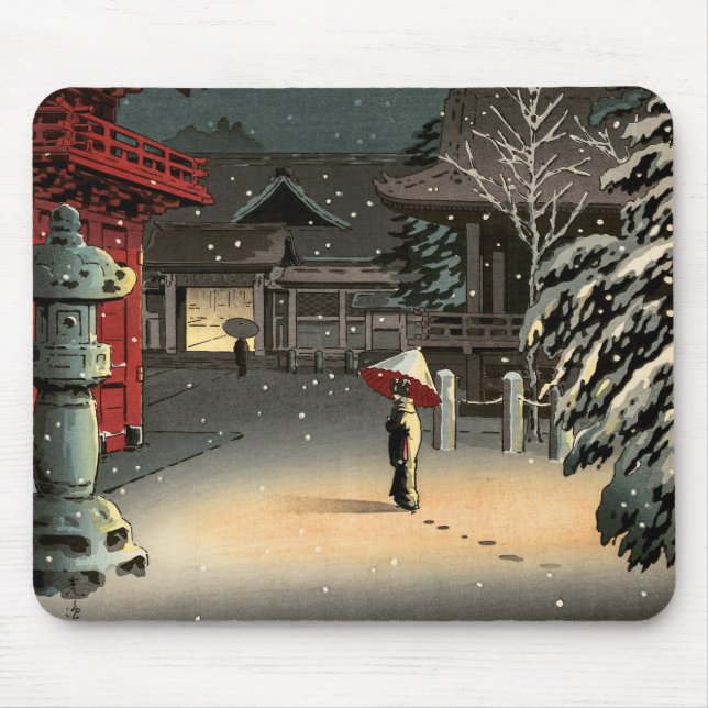 Mousepad Tsuchiya Koitsu - Neve no Santuário Nezu (Frente)