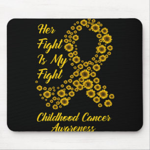 Mousepad Tu, A Luta Dela É A Minha Luta Contra O Cancer Da