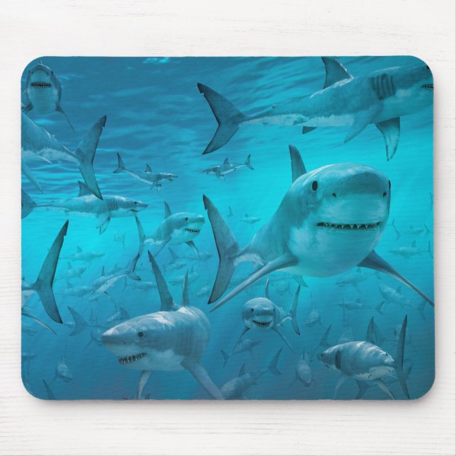 Mousepad Tubarões (Frente)