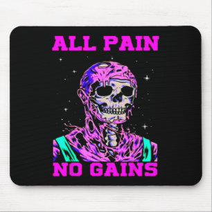 Mousepad Tudo Dor Sem Ganho Fitness Levantamento de Peso Cu