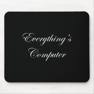 Mousepad Tudo é Computador Em Um Carro Elétrico Tesler Dona