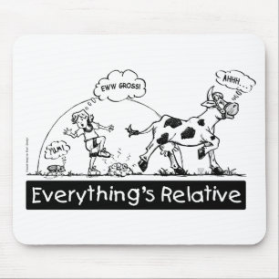 Mousepad Tudo é Relativo