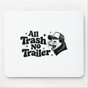 Mousepad Tudo Lixo Sem Reboque Redneck Irônico Cotações de