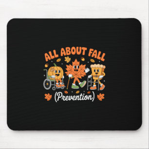 Mousepad Tudo Sobre Fisioterapia de Prevenção de Quedas Ret