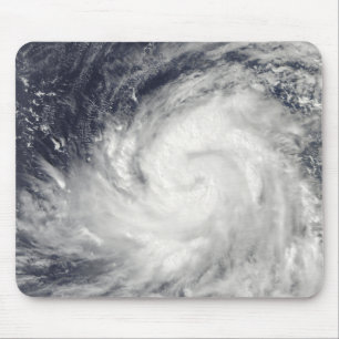 Mousepad Tufão Lupit sobre o Oceano Pacífico ocidental